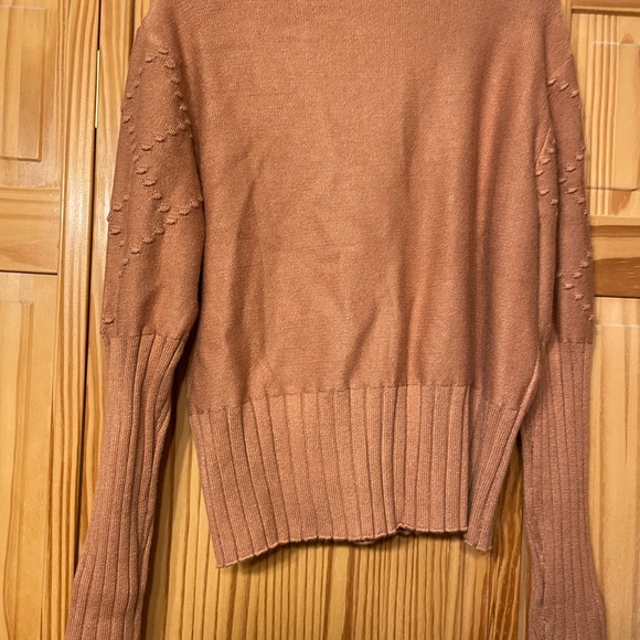 Nancy Yang Cardigan Sweater-Camel-Size Large - Picture 7 of 12